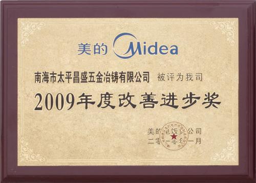 2009年度改善進步獎